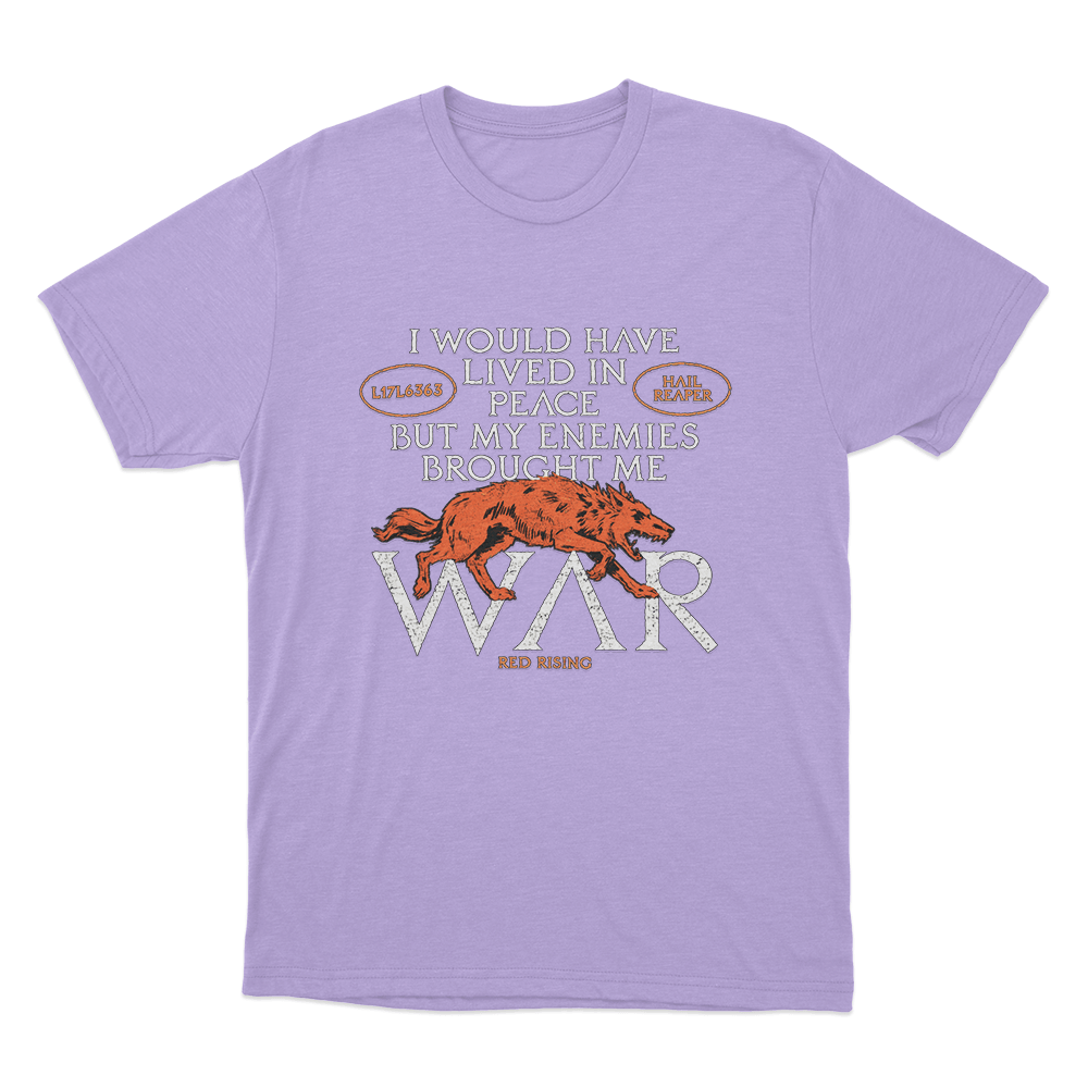 Lived In Peace Unisex T Shirt Purple Lived In Peace Unisex T Shirt Purple