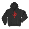 Red Haemanthus Unisex Hoodie Black