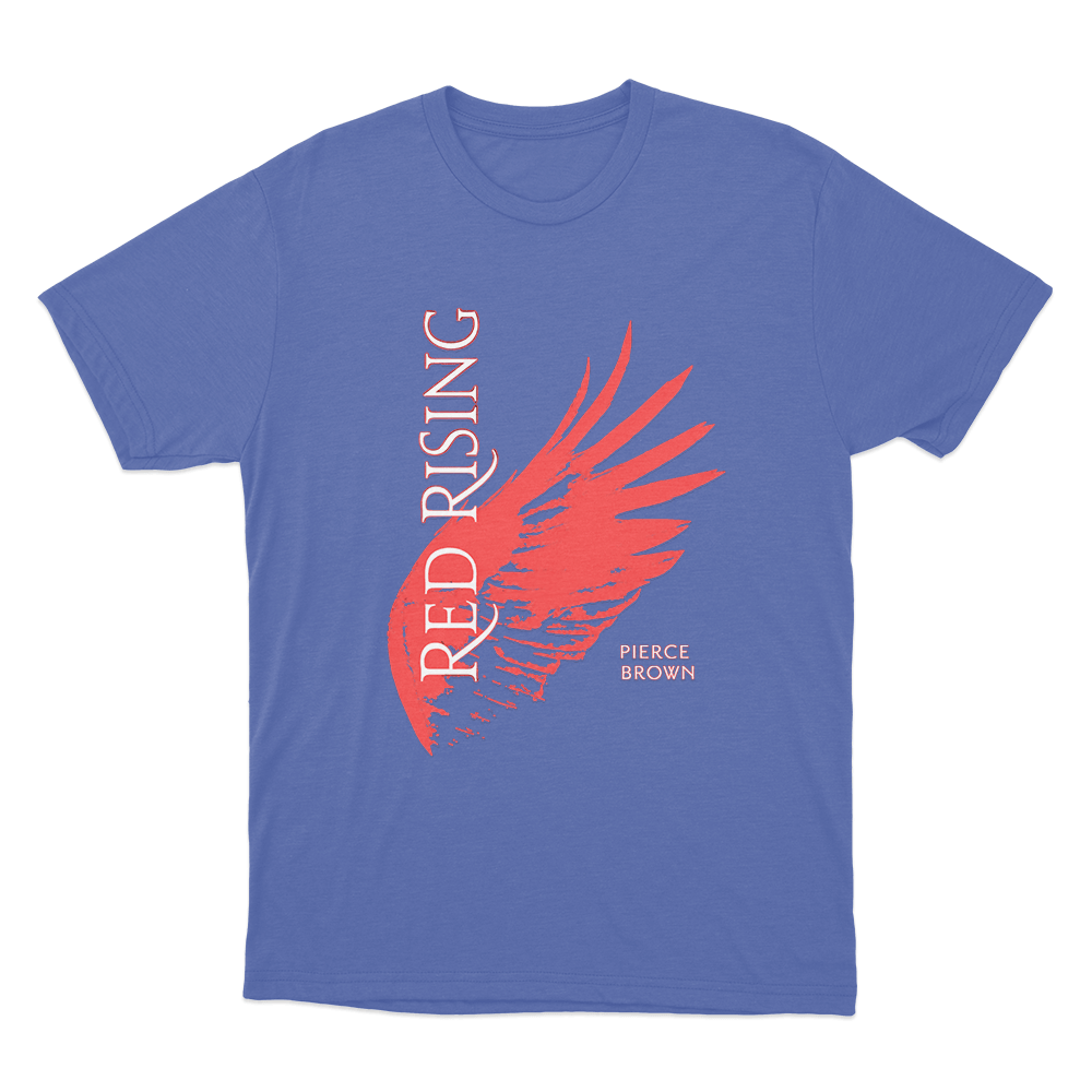 Red Rising Cover Unisex T Shirt Blue Red Rising Cover Unisex T Shirt Blue