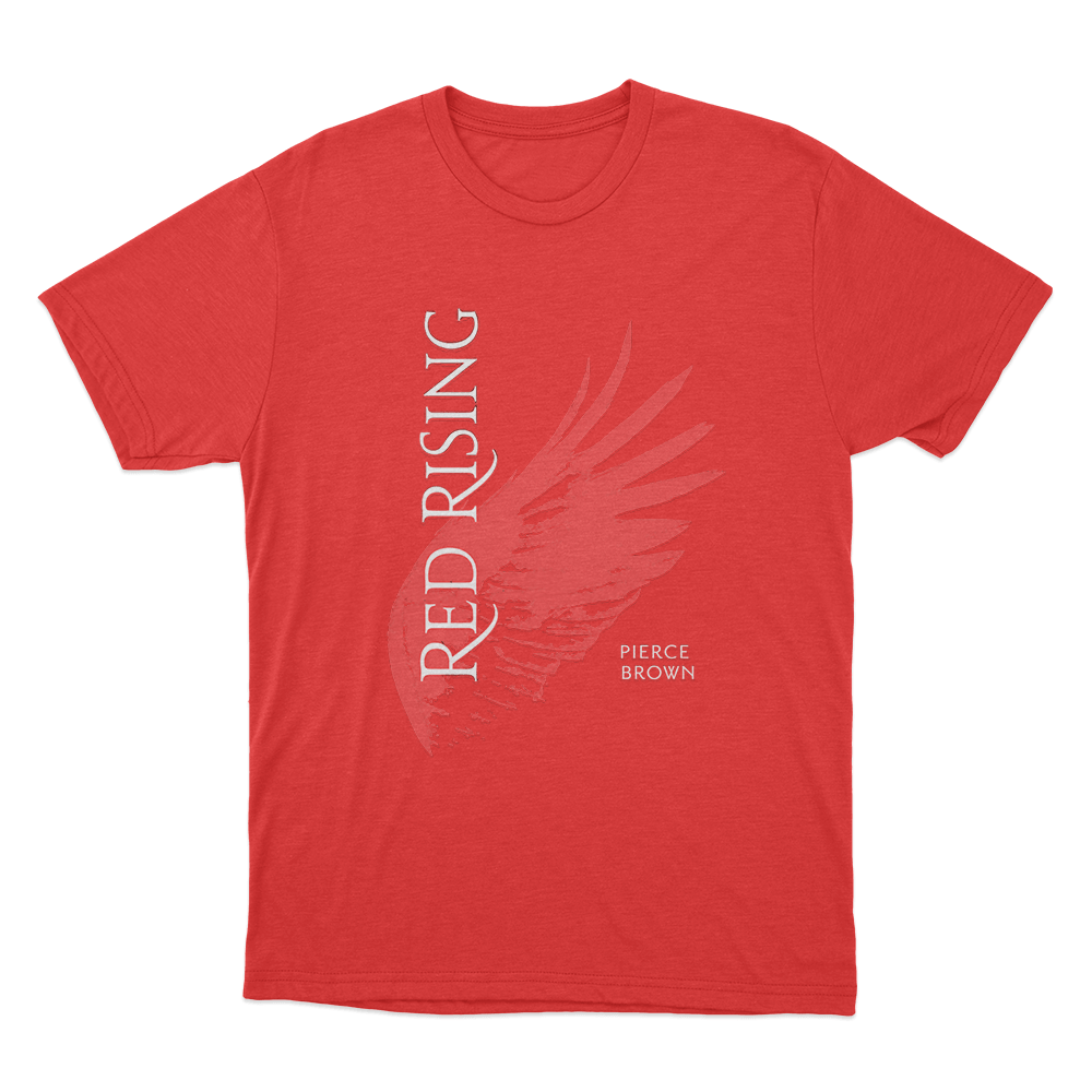 Red Rising Cover Unisex T Shirt Red Red Rising Cover Unisex T Shirt Red